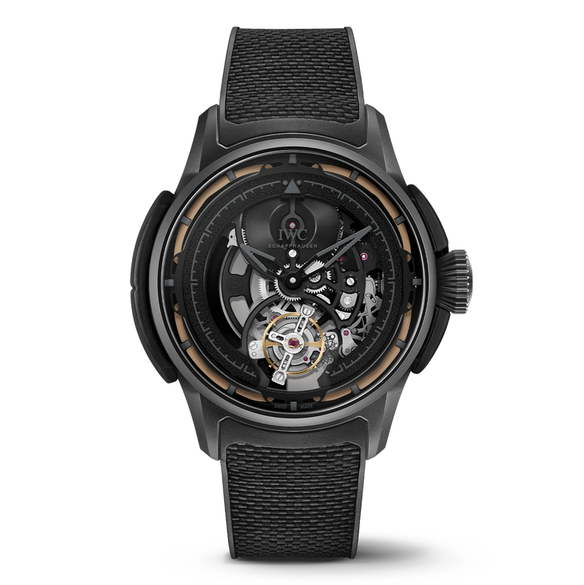 IWC Big Pilot’s Watch Shock Absorber Tourbillon XPL Skeleton Dial Watch, 44mm