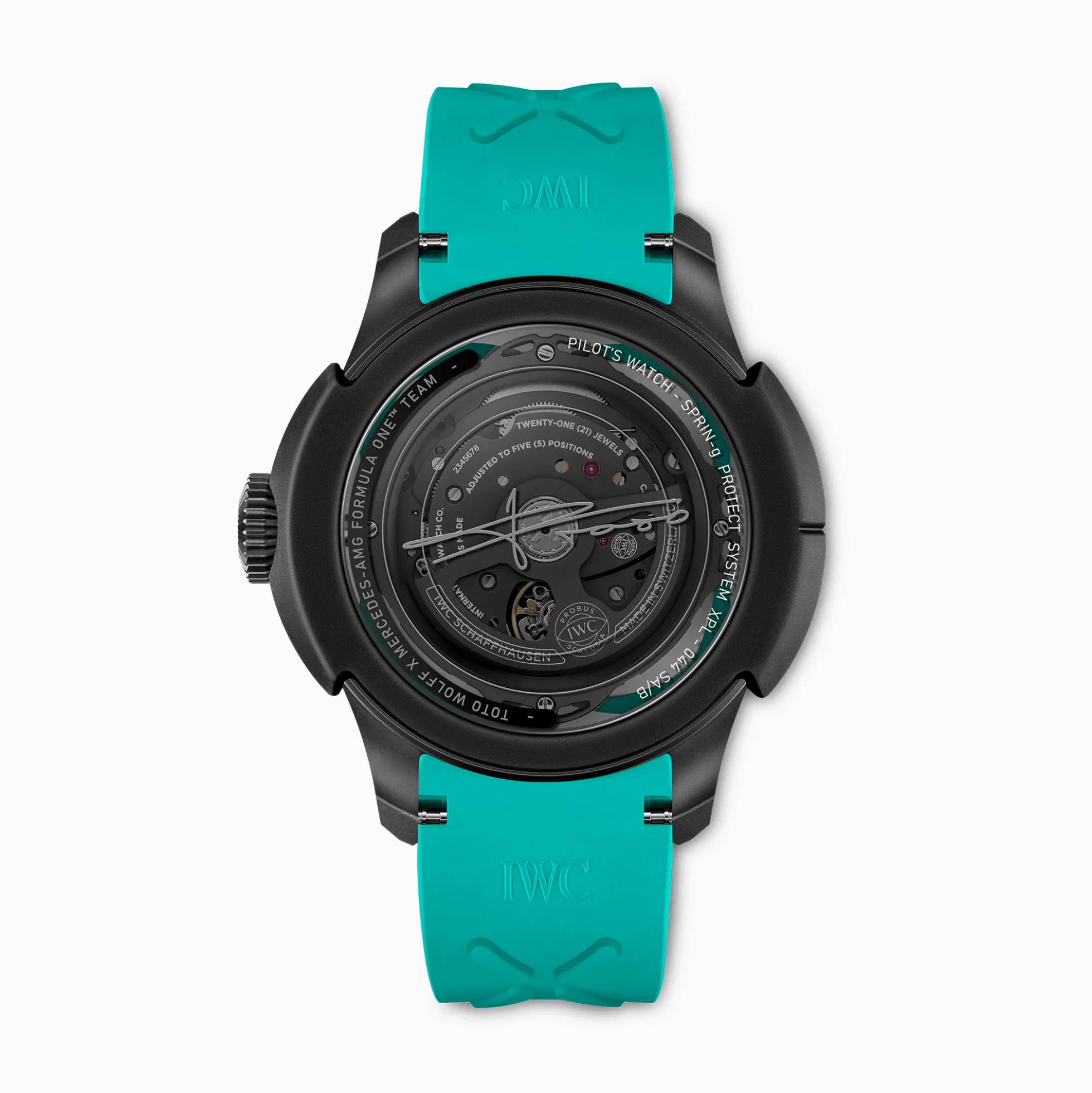 IWC Big Pilot’s Watch Shock Absorber XPL Toto Wolff x Mercedes-AMG PETRONAS Formula One™ Team Black Dial, 44mm