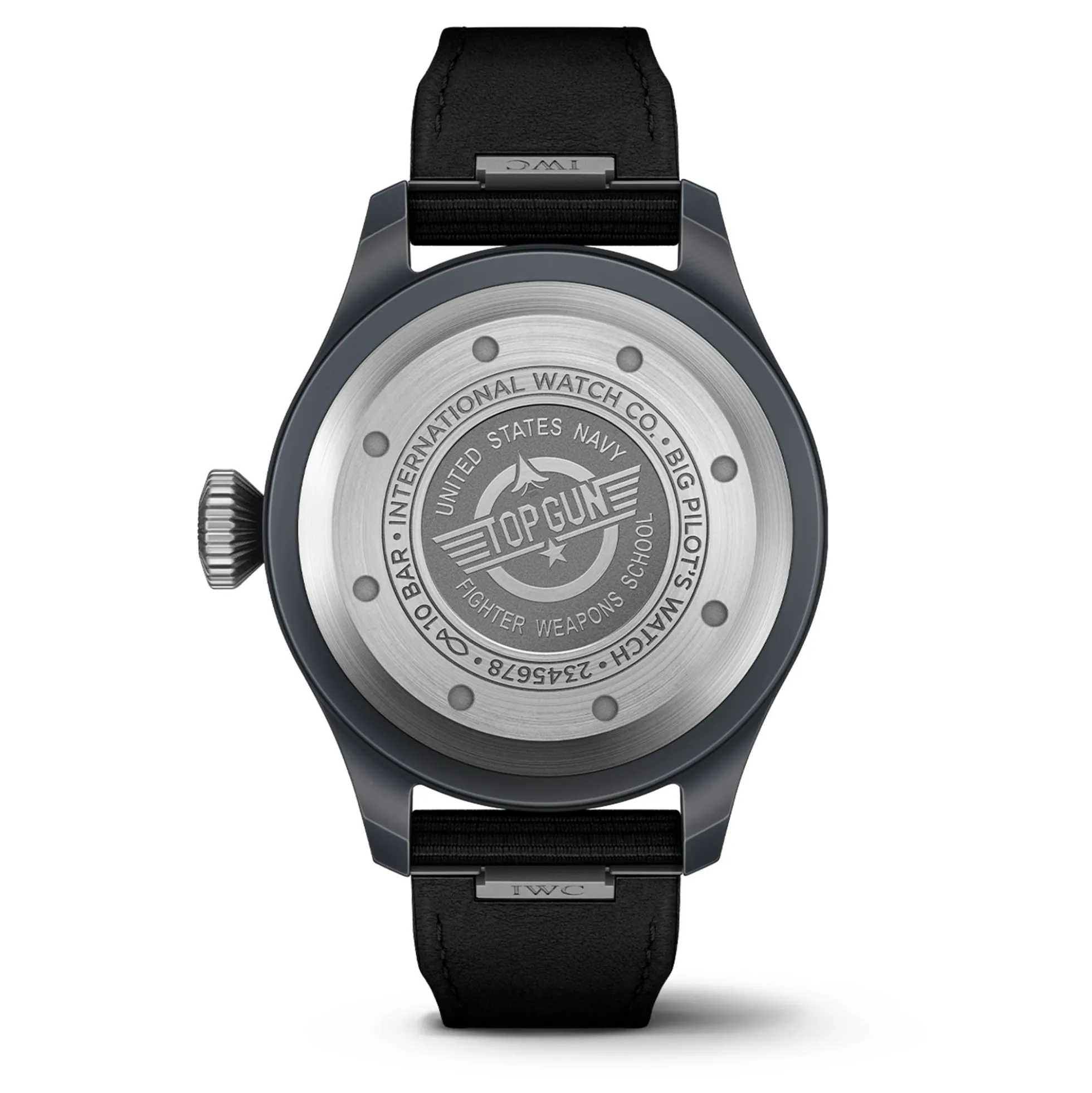 IWC Big Pilot’s Watch 43 TOP GUN Black Dial Watch, 43.8mm