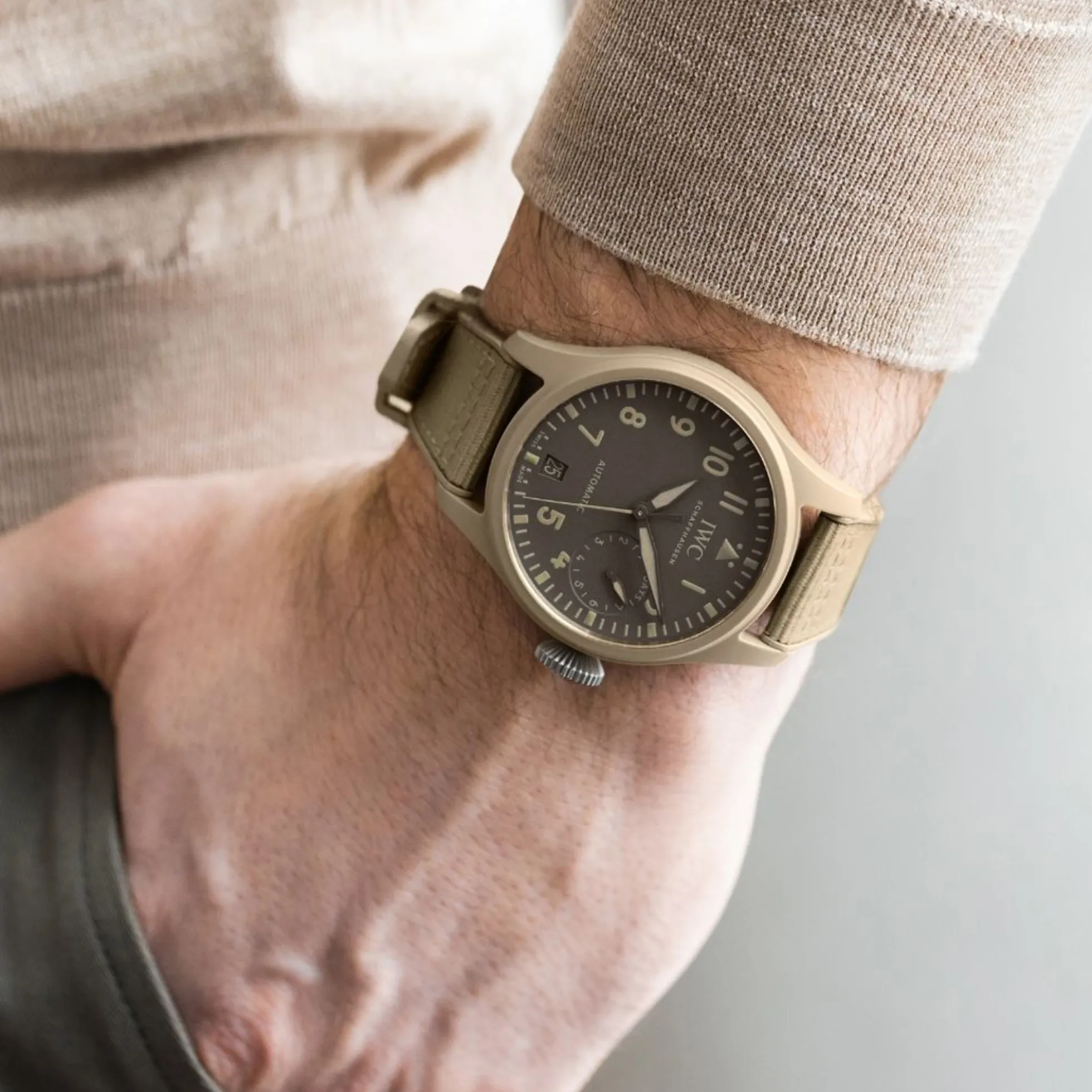 IWC Big Pilot’s Watch TOP GUN Edition “Mojave Desert” Brown Dial Watch, 46mm