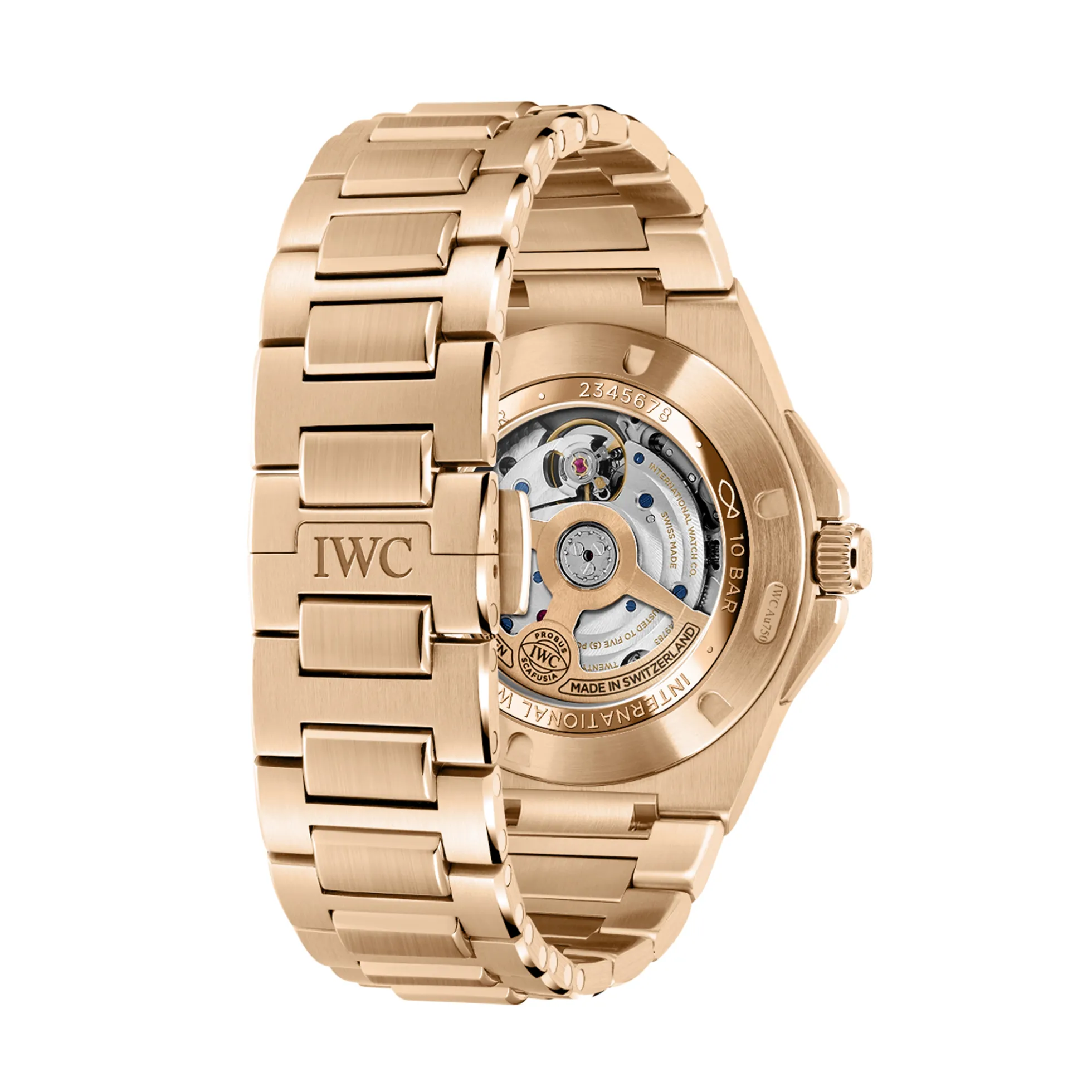 IWC Ingenieur Automatic Black Dial Watch, 40mm