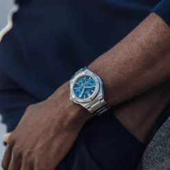 IWC Ingenieur Blue Dial Watch, 41.6mm