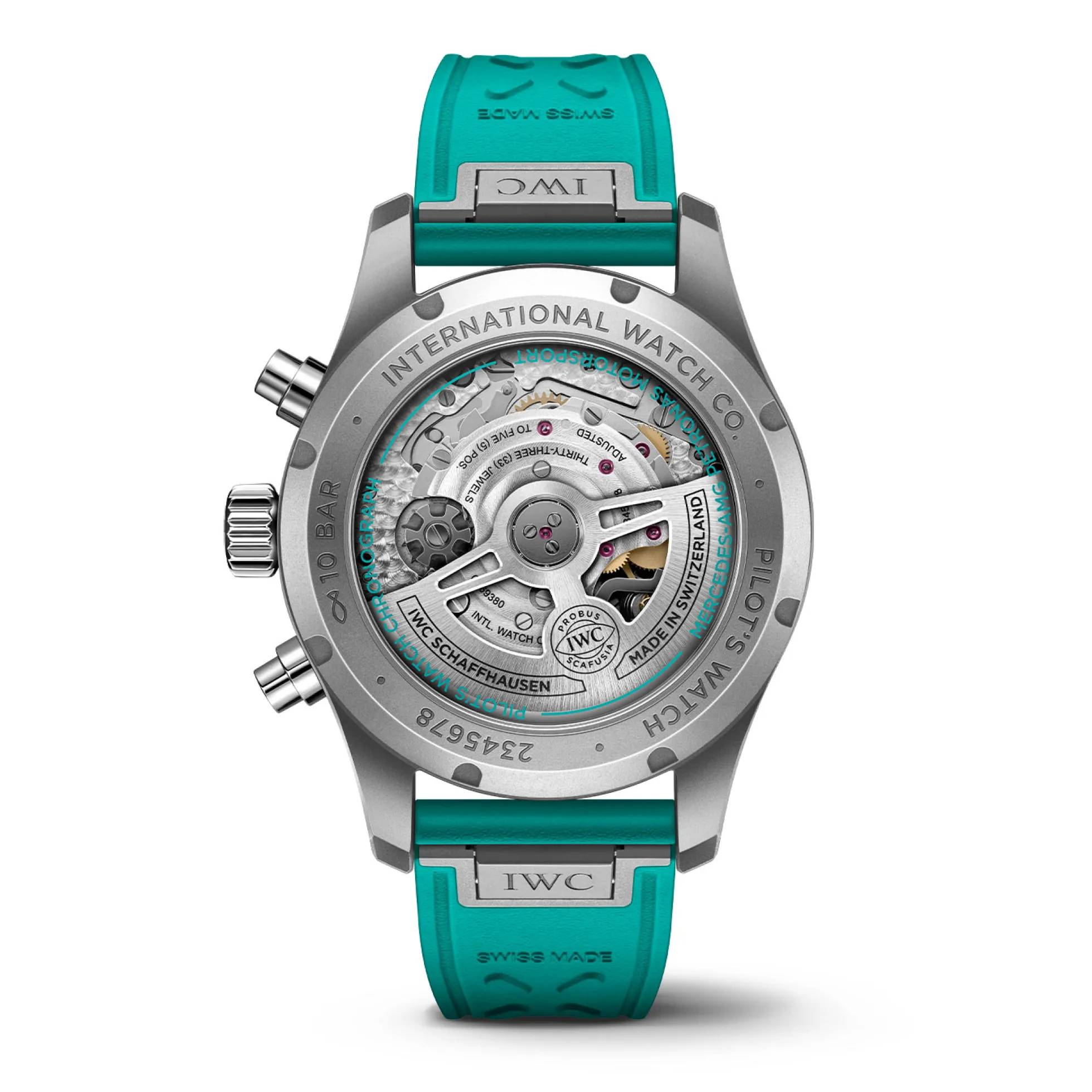 IWC Pilot’s Chronograph “Mercedes-AMG PETRONAS Formula One™ Team” Black Dial Watch, 41mm