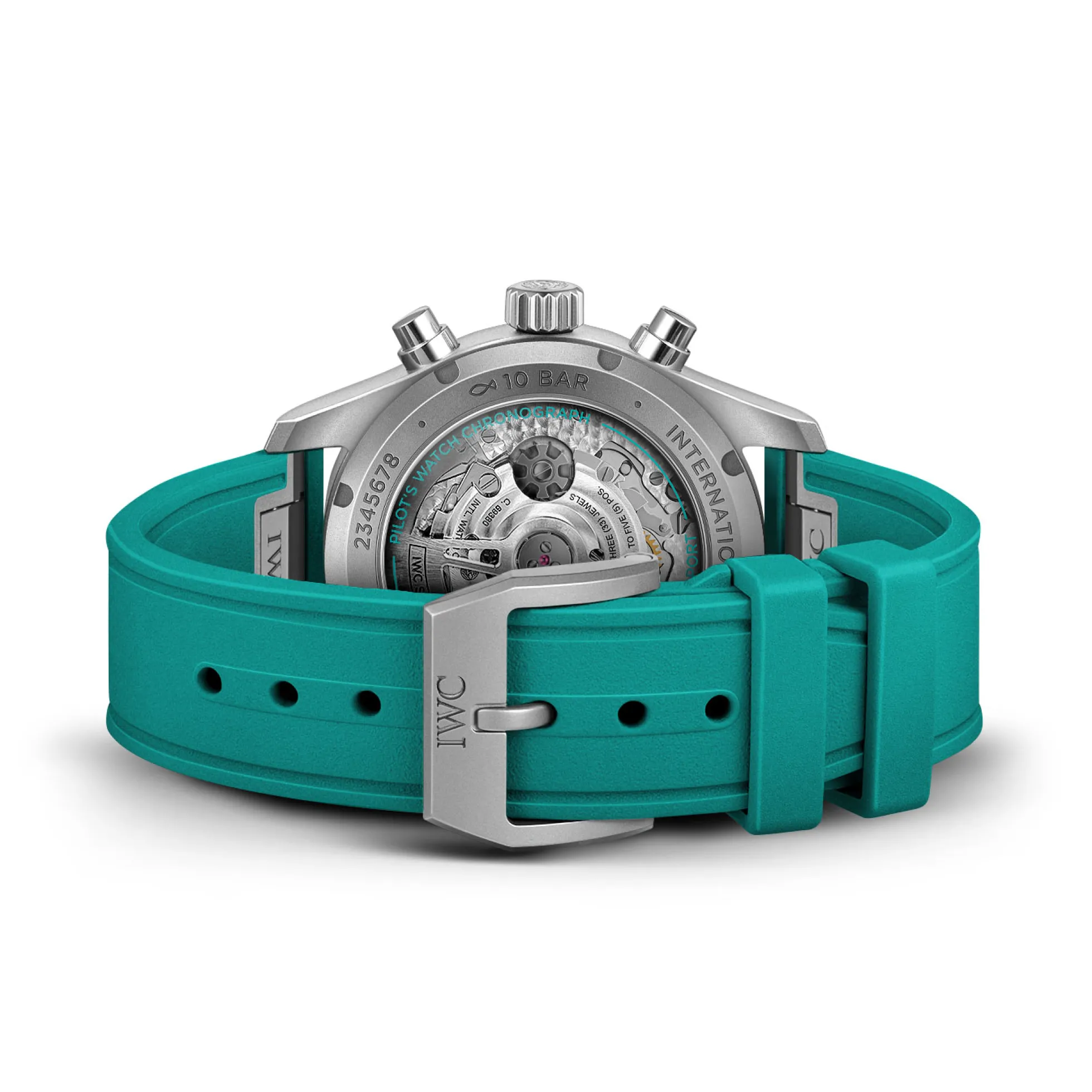 IWC Pilot’s Chronograph “Mercedes-AMG PETRONAS Formula One™ Team” Black Dial Watch, 41mm