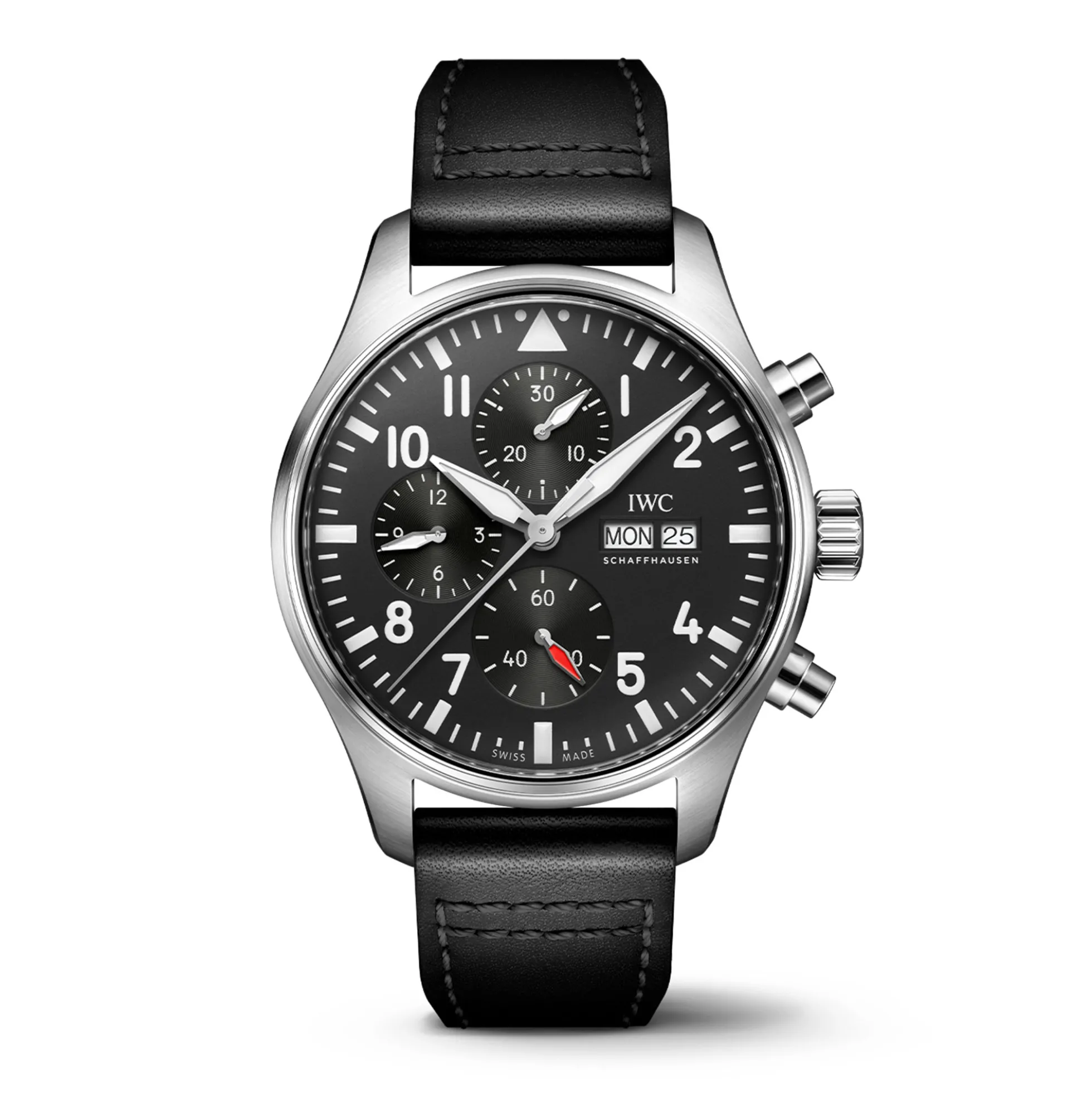 IWC Pilot's Watch Chronograph Black Dial Watch, 43mm