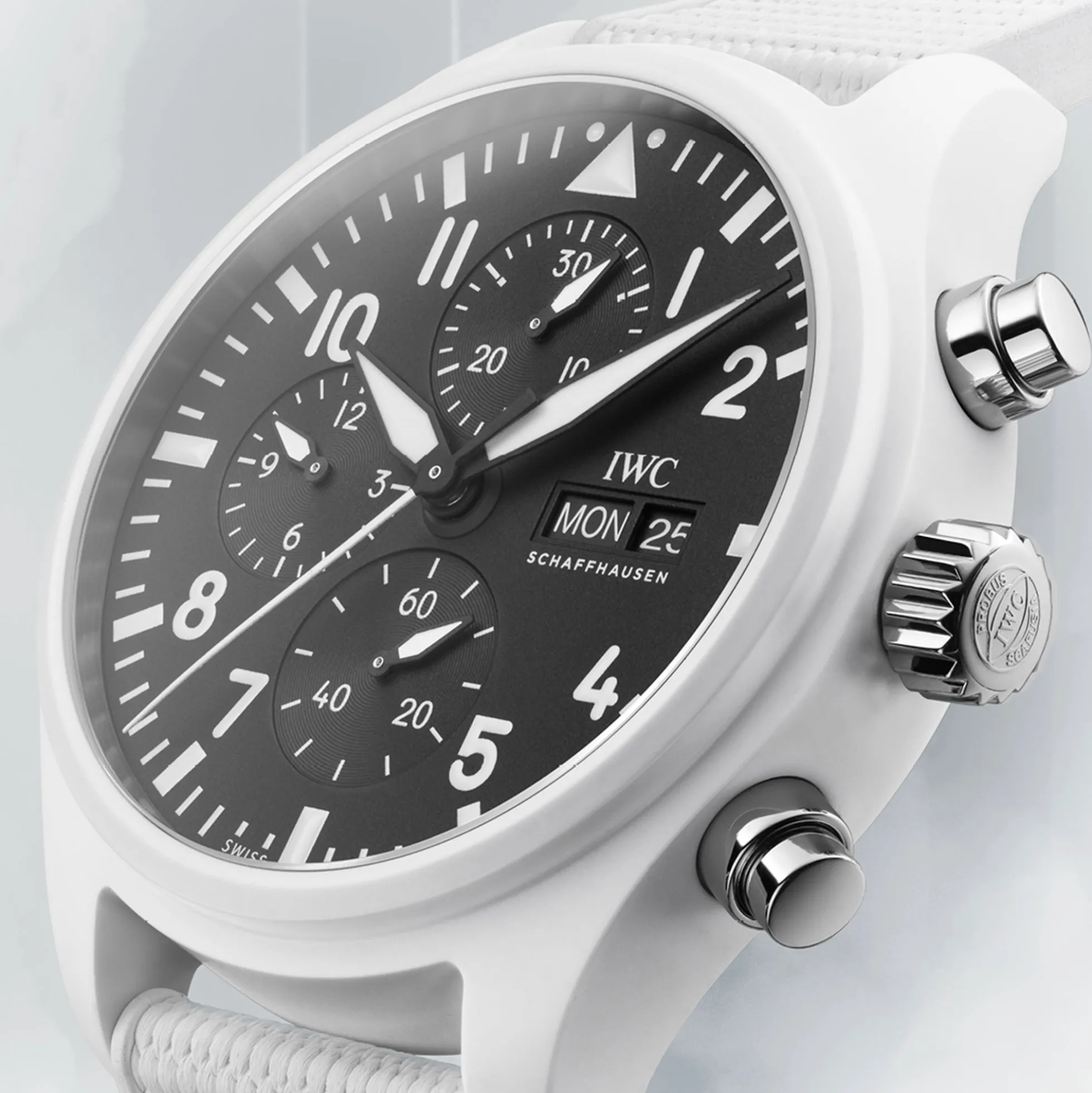 IWC Pilot’s Watch Chronograph TOP GUN Edition “Lake Tahoe” Black Dial Watch, 44.5mm