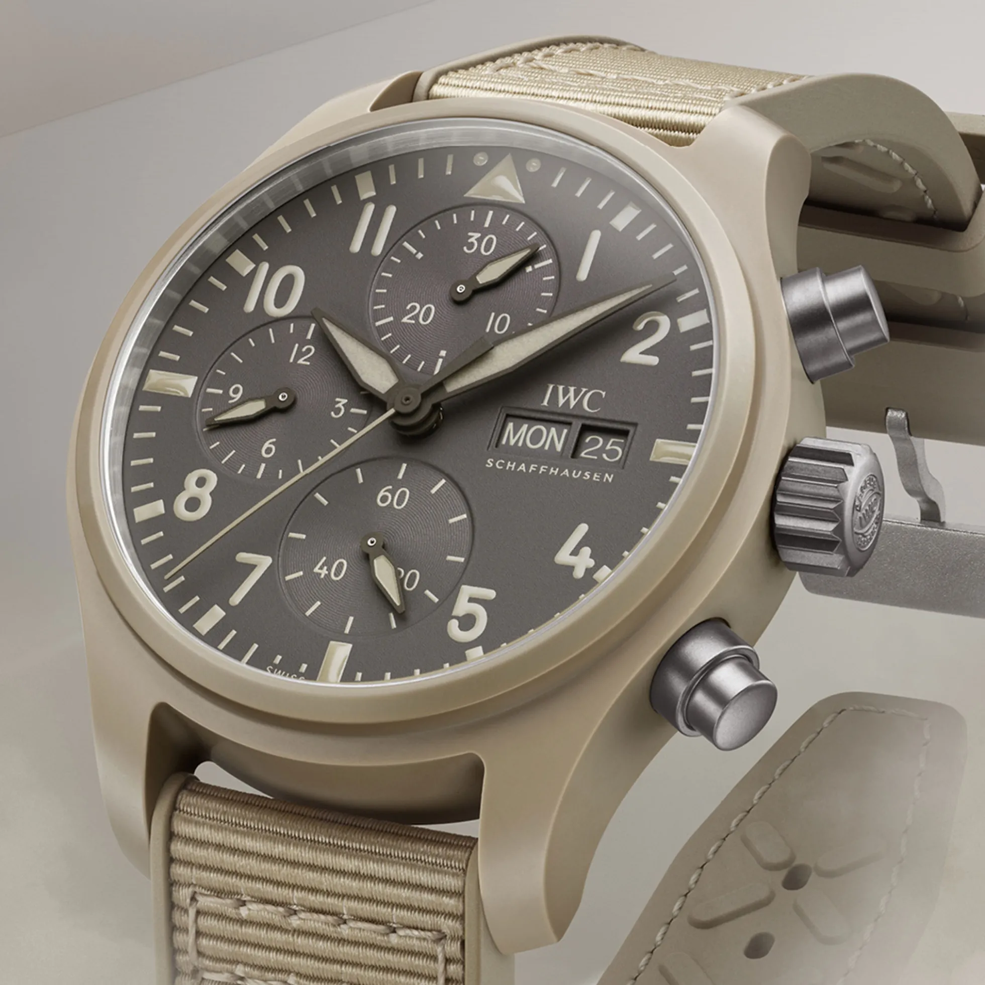 IWC Pilot’s Watch Chronograph 41 TOP GUN Mojave Desert Brown Dial Watch, 41.9mm