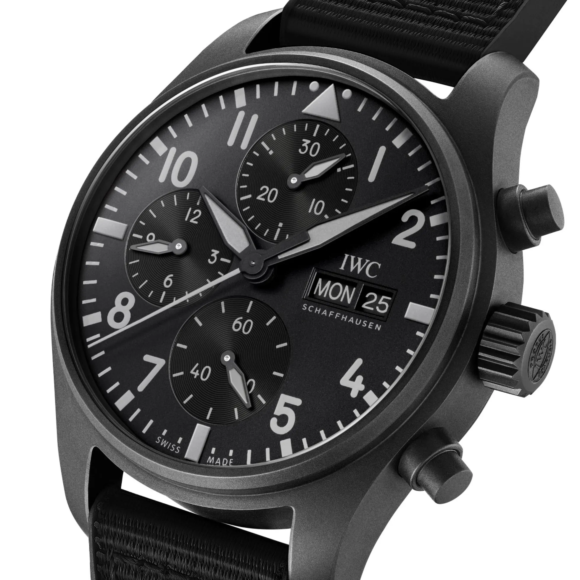IWC Pilot’s Watch Chronograph 41 TOP GUN Ceratanium® Black Dial Watch, 41mm