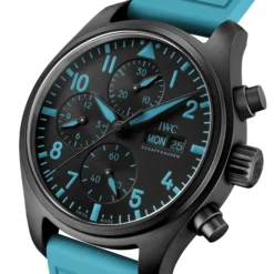 IWC Pilot's Watch Chronograph 41 George Russell Black Dial Watch, 41.9mm