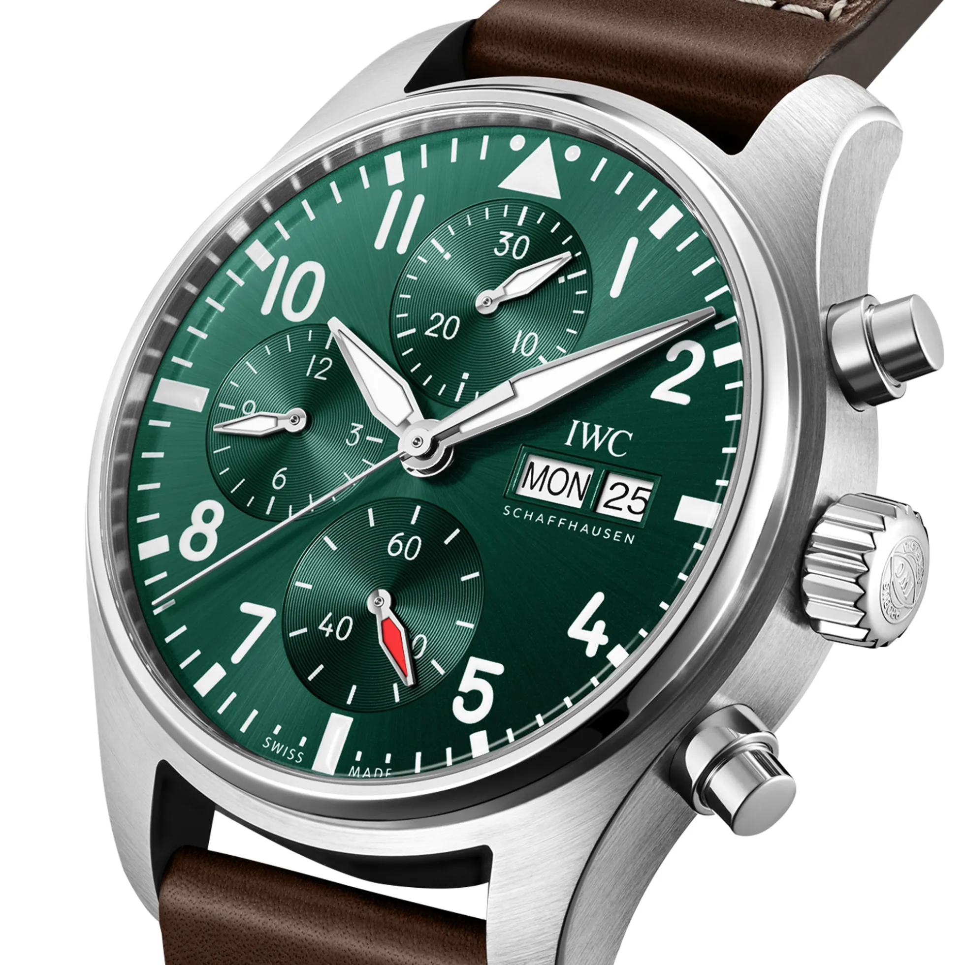 IWC Pilot’s Watch Chronograph 41 Green Dial Watch, 41mm