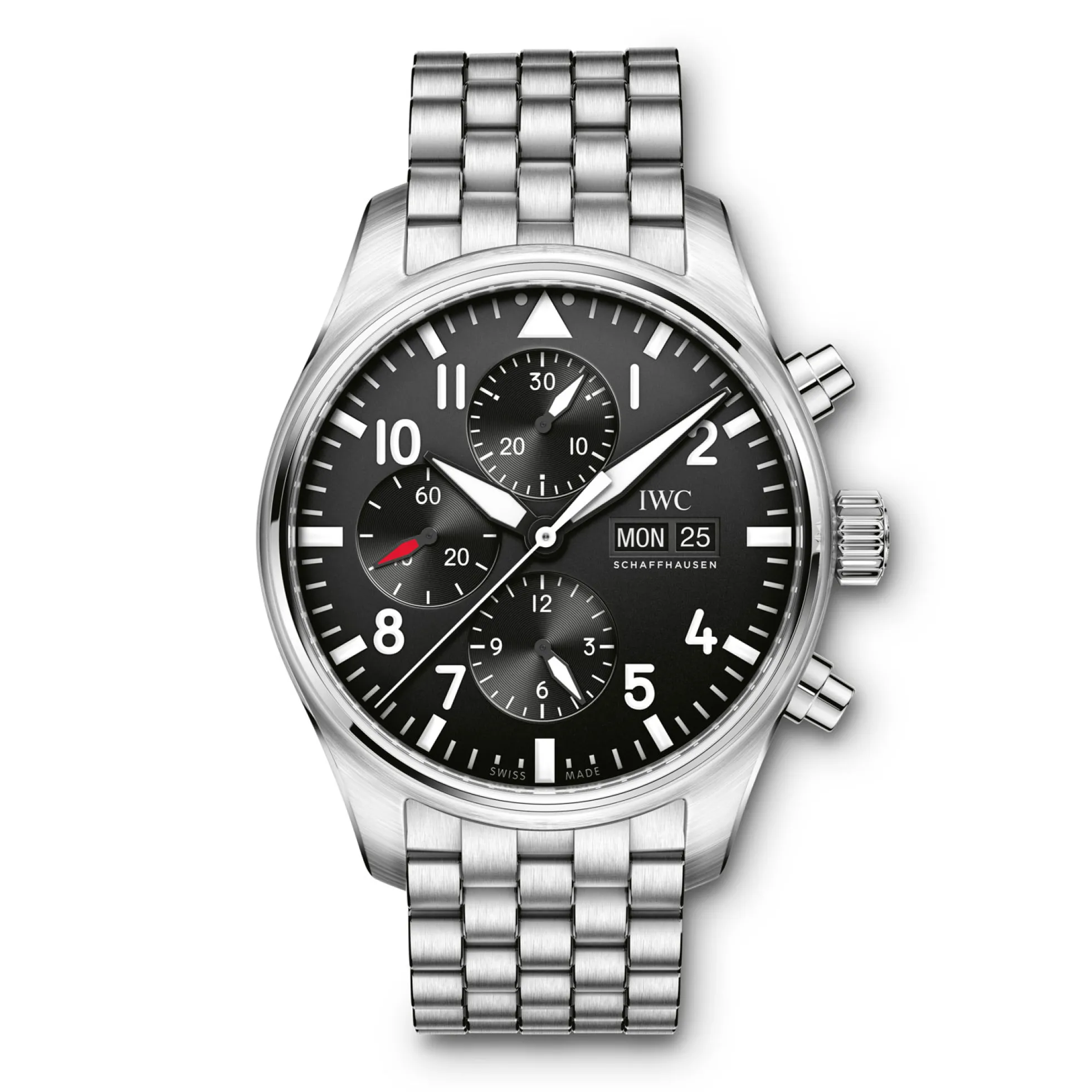 IWC Pilot’s Watch Chronograph Black Dial Watch, 43mm