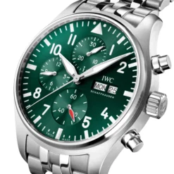 IWC Pilot's Watch Chronograph Green Dial Watch, 43mm