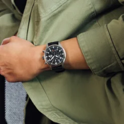 IWC Pilot’s Watch Chronograph Black Dial Watch, 41mm