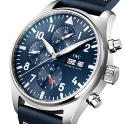 IWC Pilot’s Watch Chronograph Blue Dial Watch, 43mm