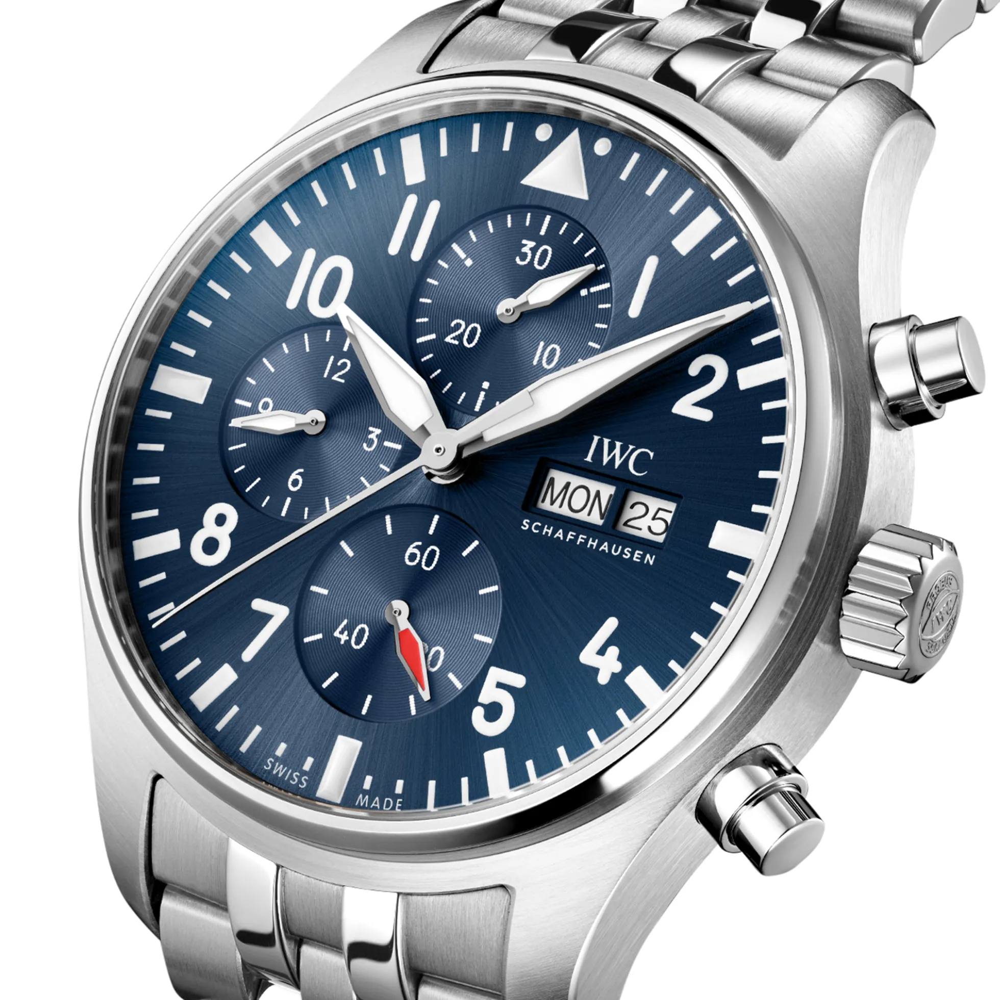 IWC Pilot's Watch Chronograph Blue Dial Watch, 43mm