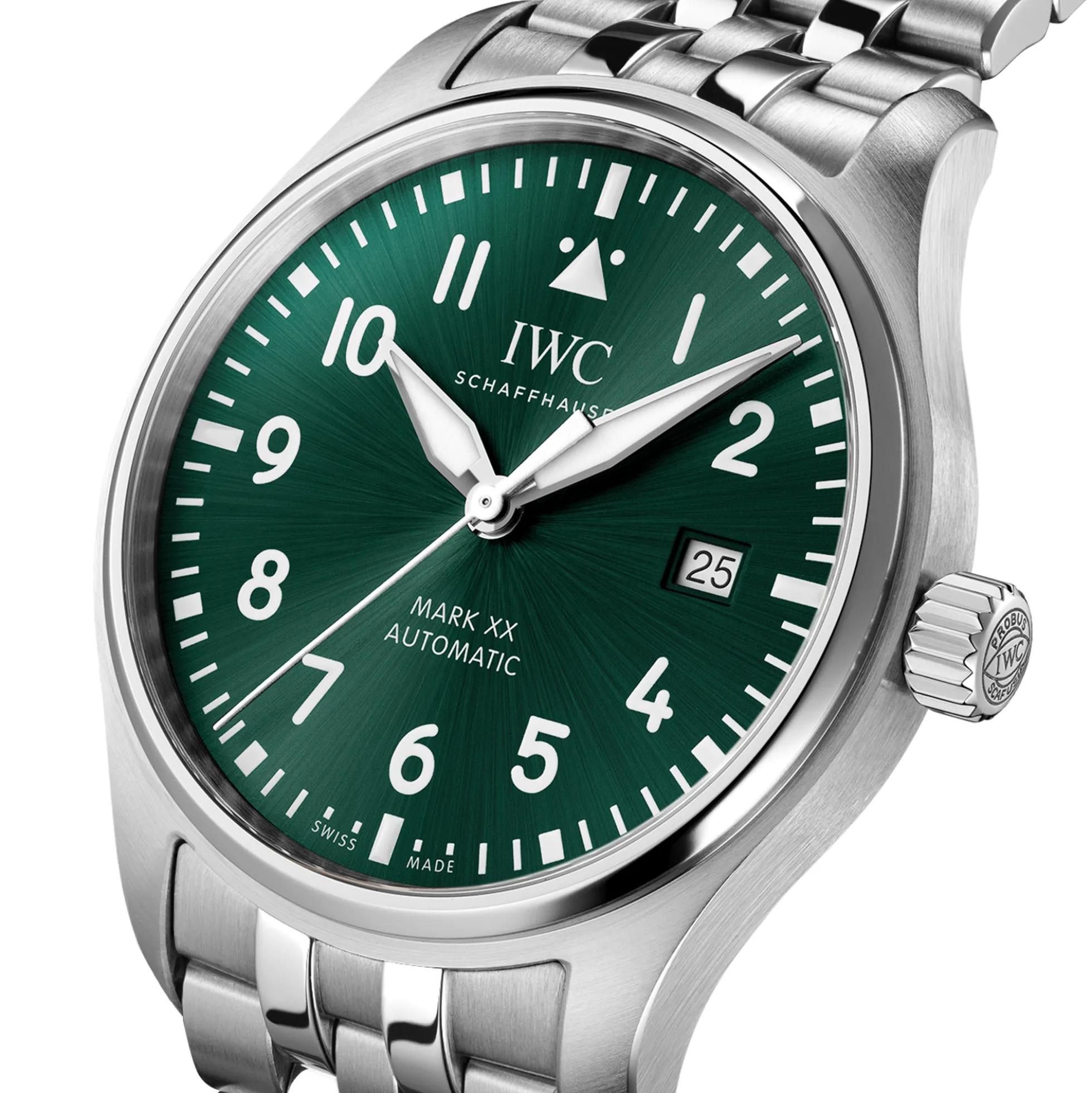 IWC Pilot’s Watch Mark XX Green Dial Watch, 40mm