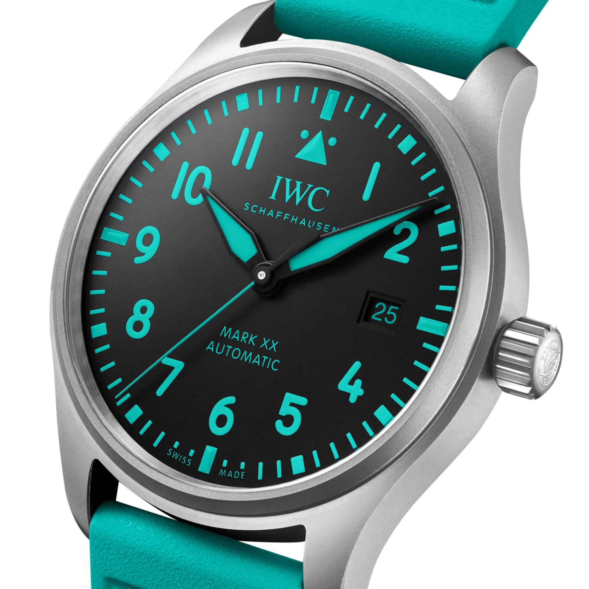 IWC Pilot’s Watch Mark XX Mercedes-AMG PETRONAS Formula One™ Team Blue Dial Watch, 40mm