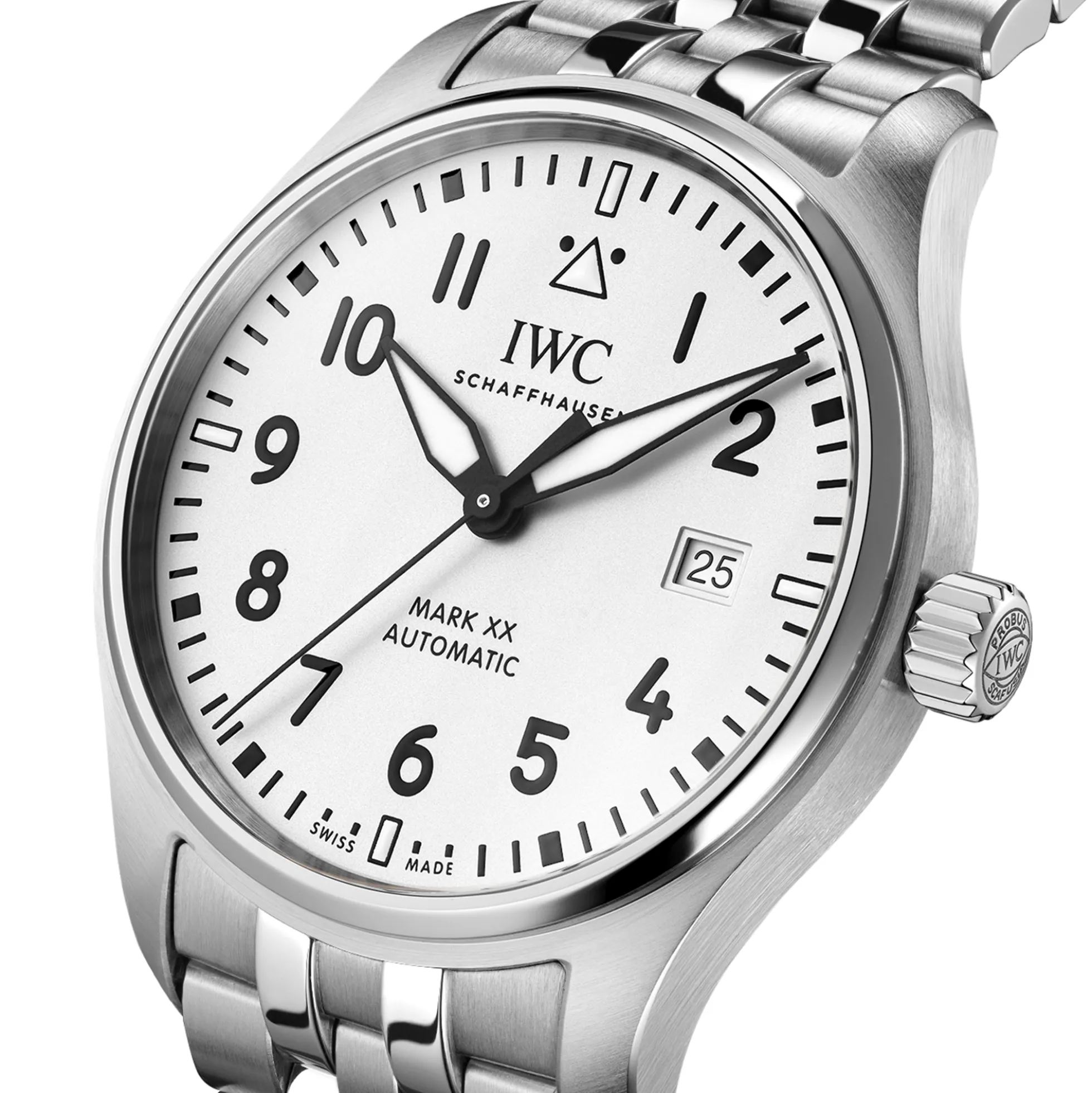 IWC Pilot's Watch Mark XX White Dial Watch, 40mm