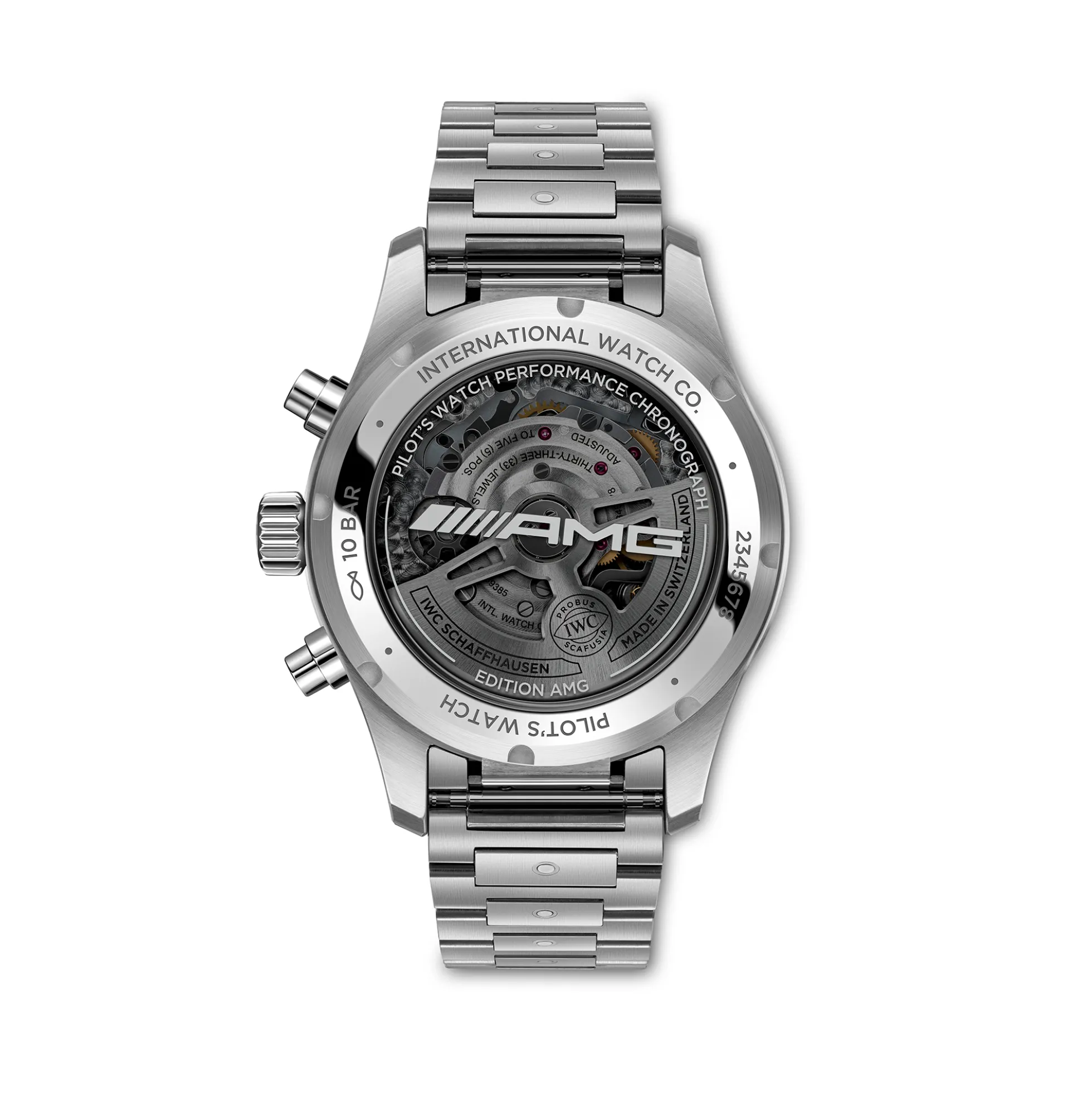 IWC Pilot’s Watch Performance Chronograph 41 AMG Black Dial Watch, 41mm