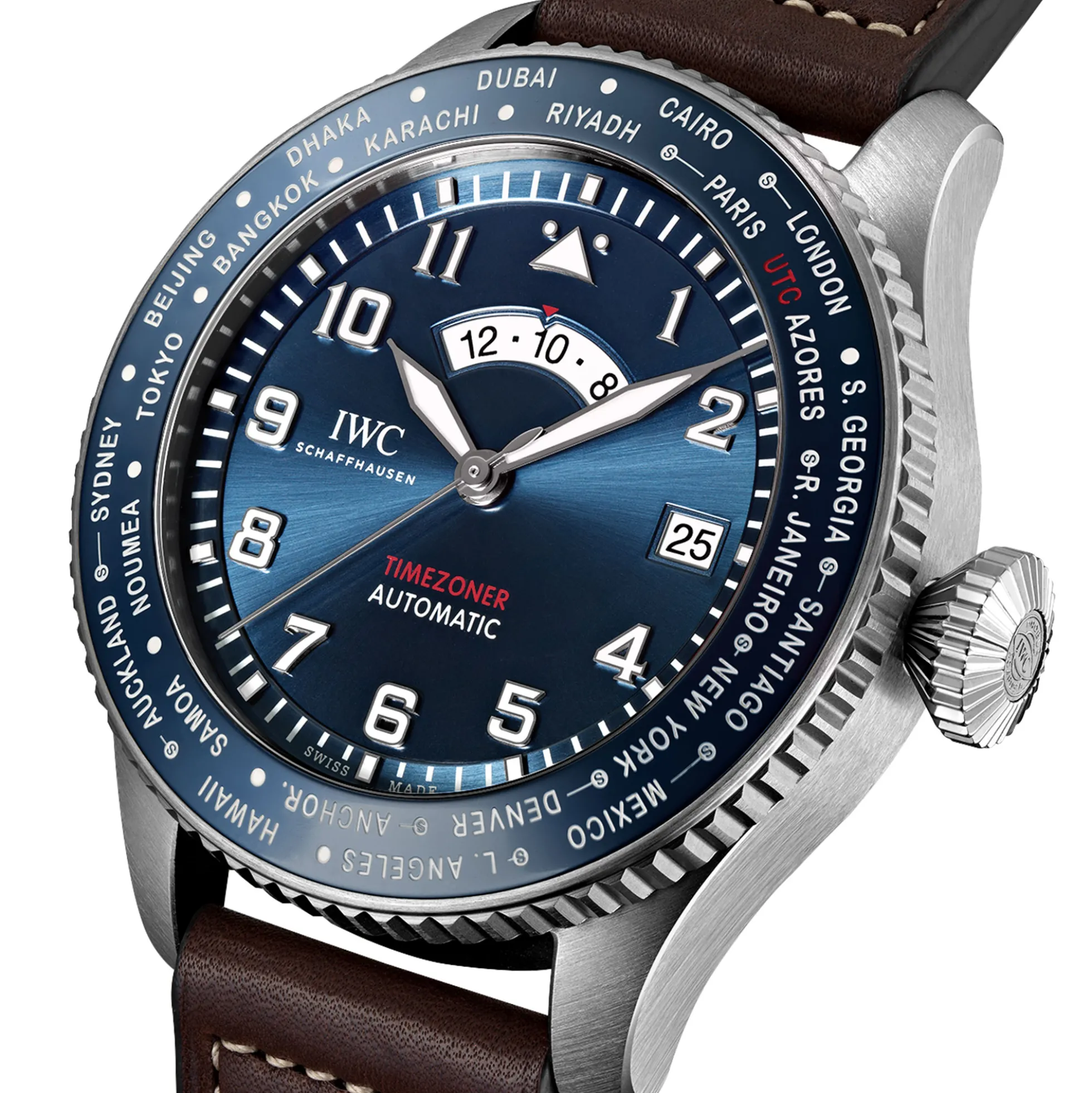 IWC Pilot’s Watch Timezoner Edition “Le Petit Prince” Blue Dial Watch, 46mm