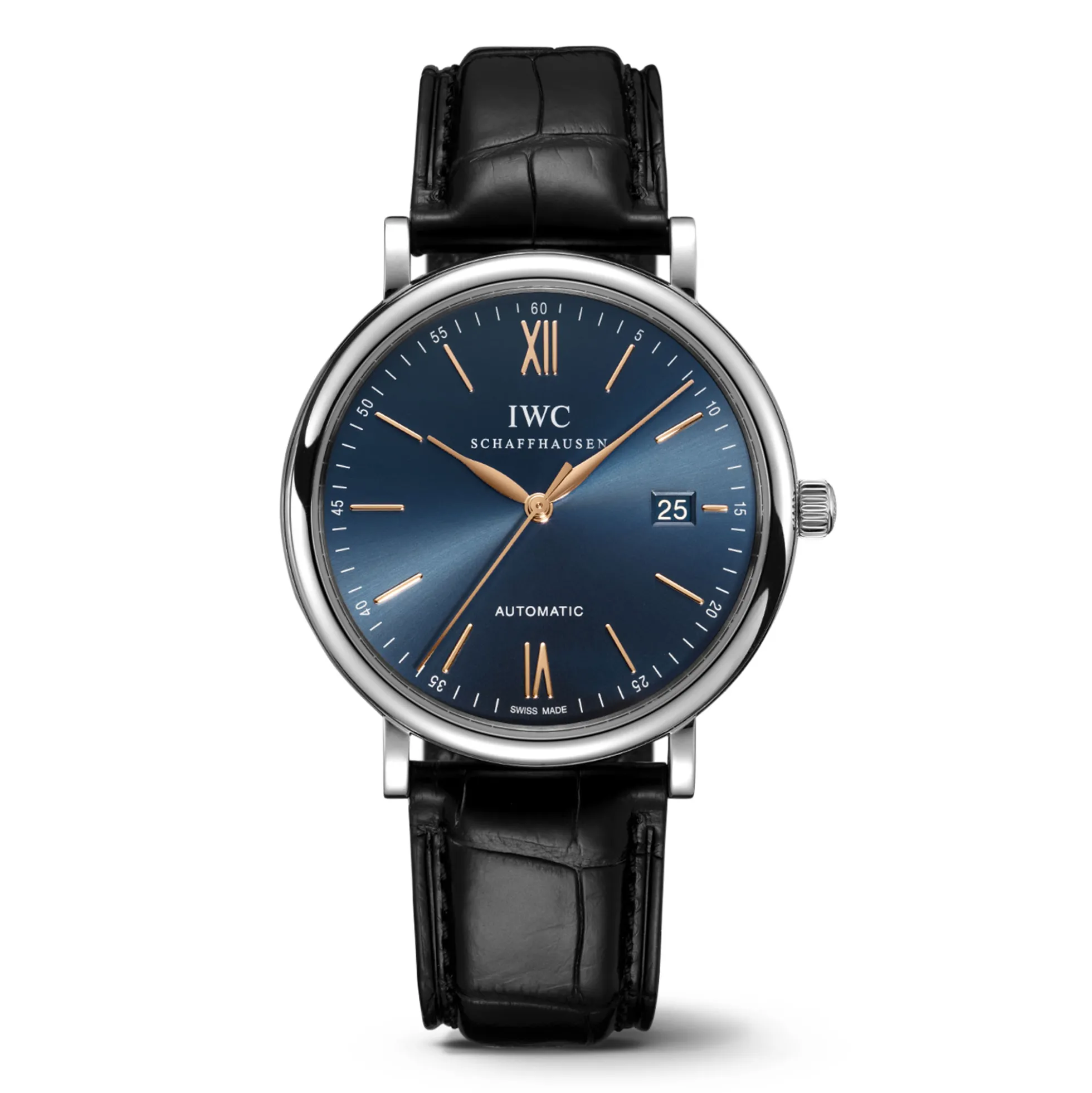 IWC Portofino Automatic Blue Dial Watch, 40mm