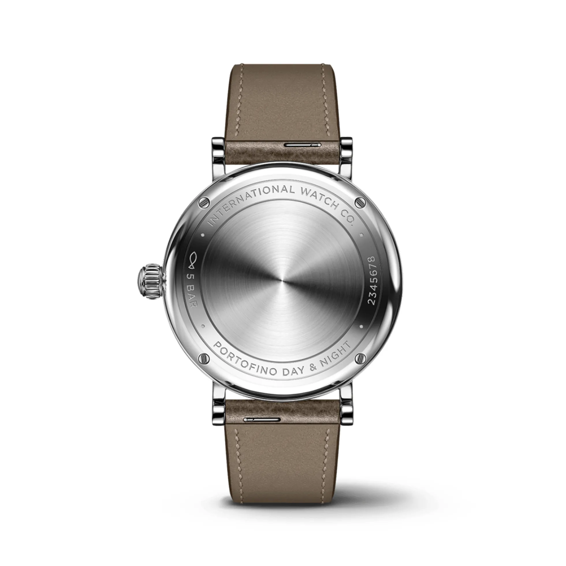 IWC Portofino Automatic Day & Night 34 Silver Dial Watch, 34mm