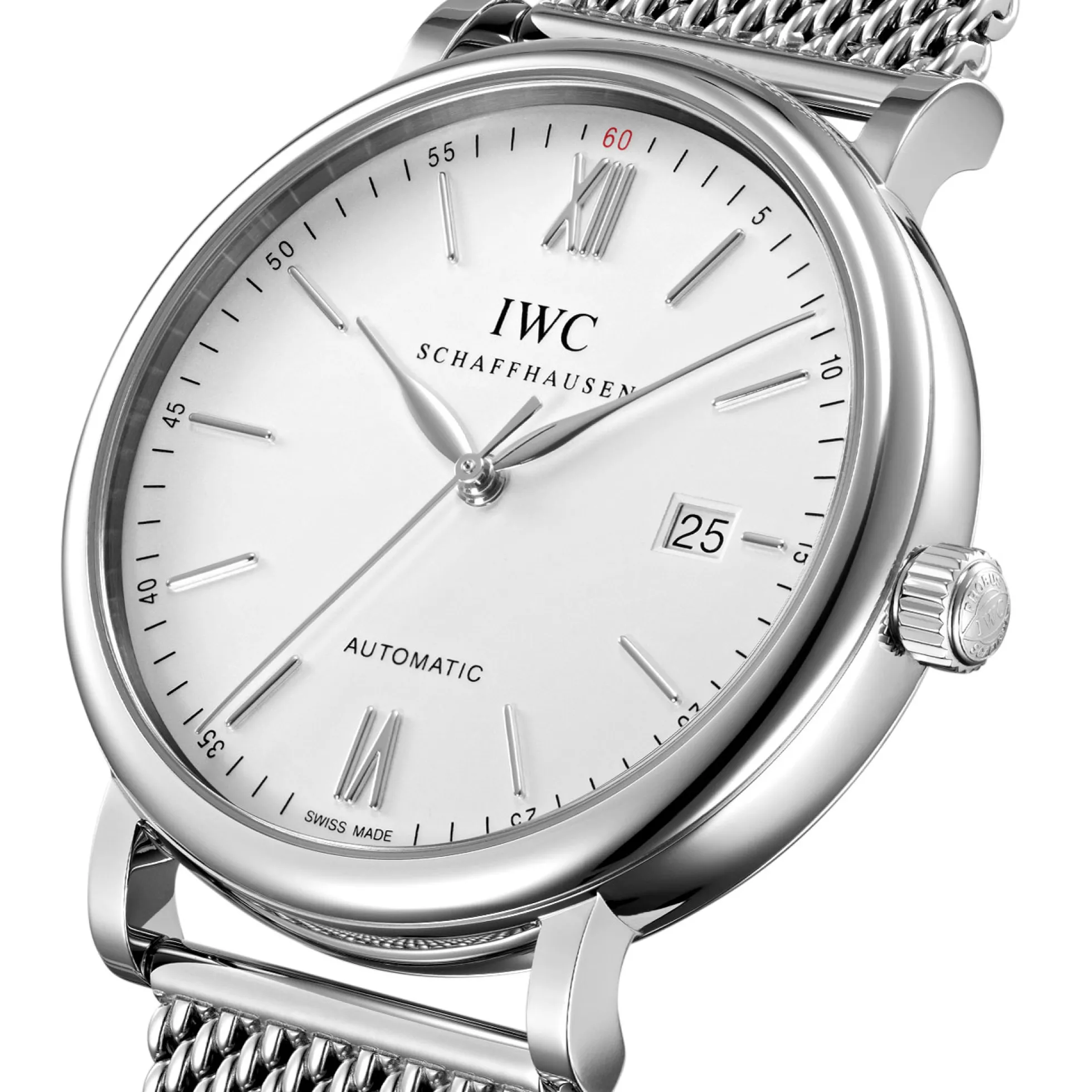 IWC Portofino Automatic White Dial Watch, 40mm