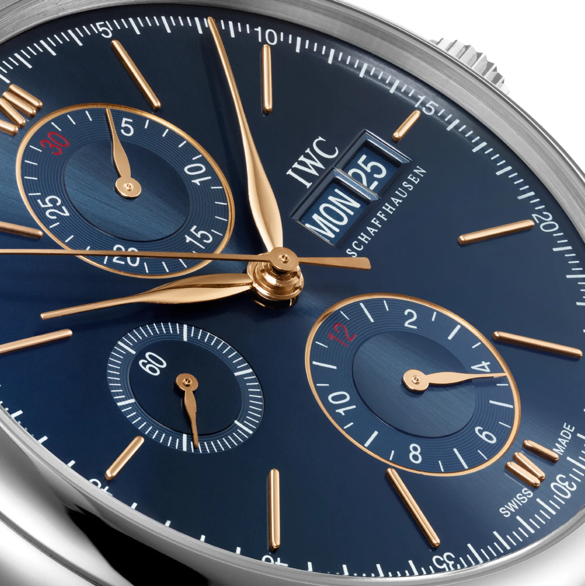 IWC Portofino Chronograph Blue Dial Watch, 42mm