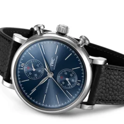 IWC Portofino Chronograph 39 Edition “Laureus Sport For Good” Blue Dial Watch, 39mm