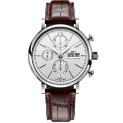 IWC Portofino Chronograph Silver Dial Watch, 42mm