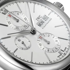IWC Portofino Chronograph Silver Dial Watch, 42mm