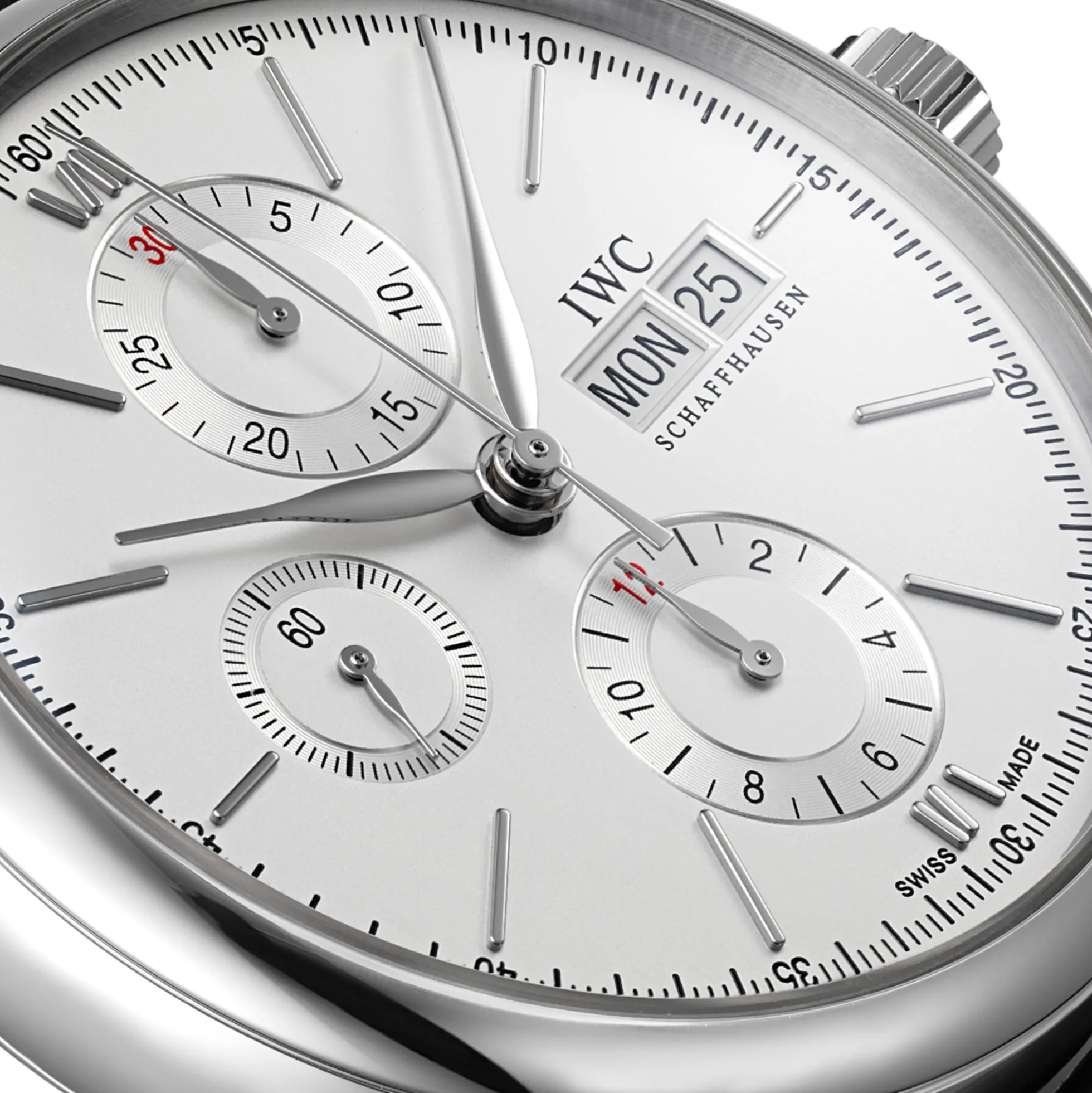 IWC Portofino Chronograph Silver Dial Watch, 42mm