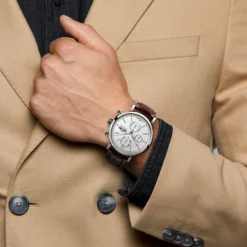 IWC Portofino Chronograph Silver Dial Watch, 42mm