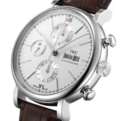 IWC Portofino Chronograph Silver Dial Watch, 42mm