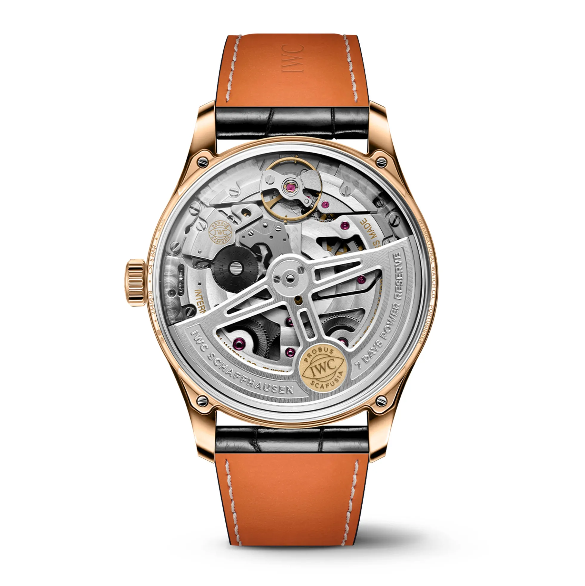 IWC Portugieser Automatic 42 Black Dial Watch, 42.4mm