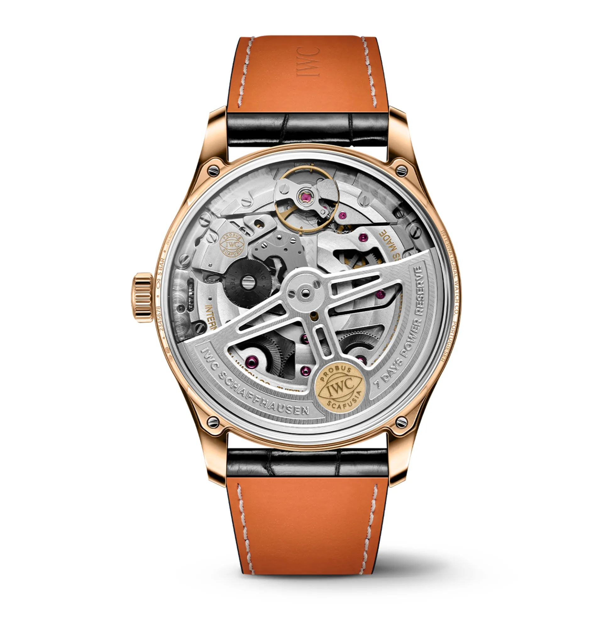 IWC Portugieser Automatic 42 Black Dial Watch, 42.4mm