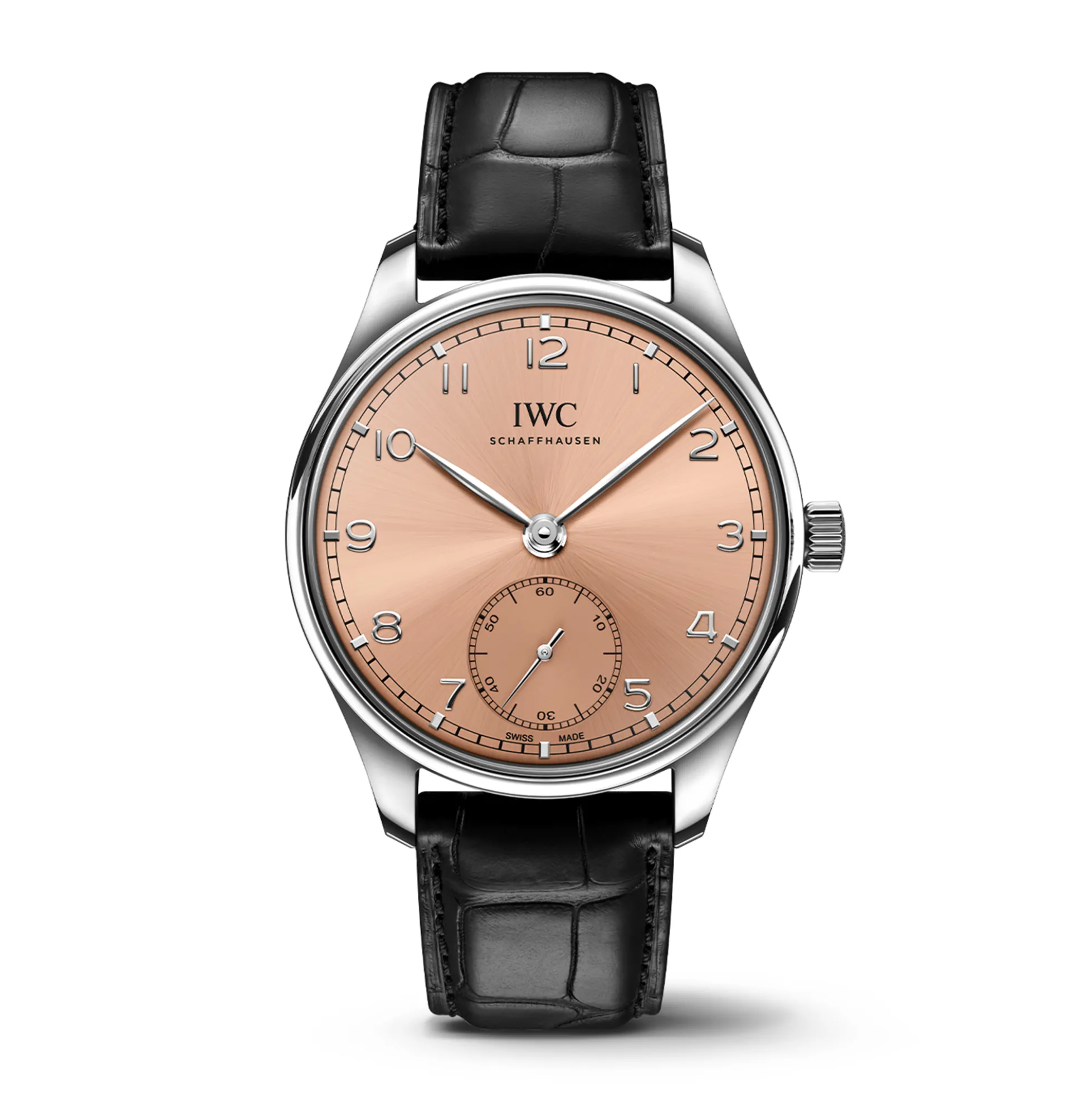 IWC Portugieser Automatic 40 Salmon Dial Watch, 40.4mm