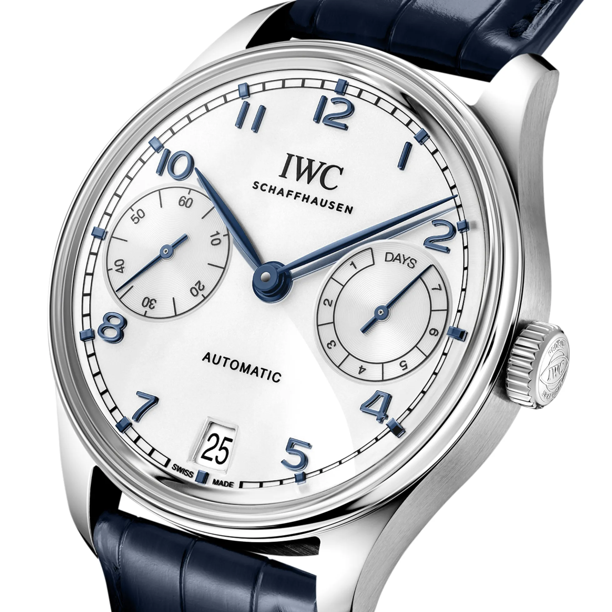 IWC Portugieser Automatic 42 Silver Dial Watch, 42.4mm