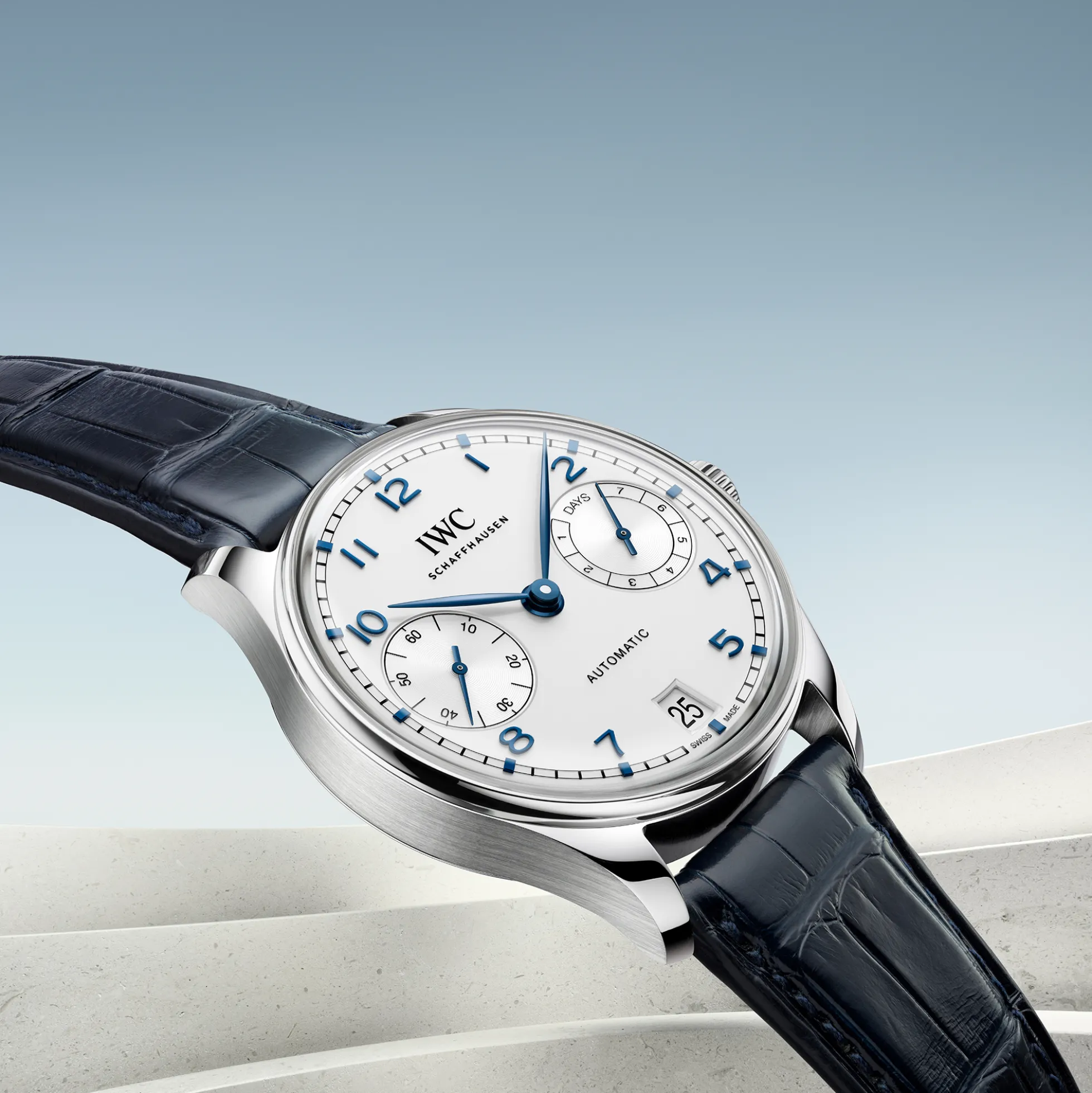 IWC Portugieser Automatic 42 Silver Dial Watch, 42.4mm