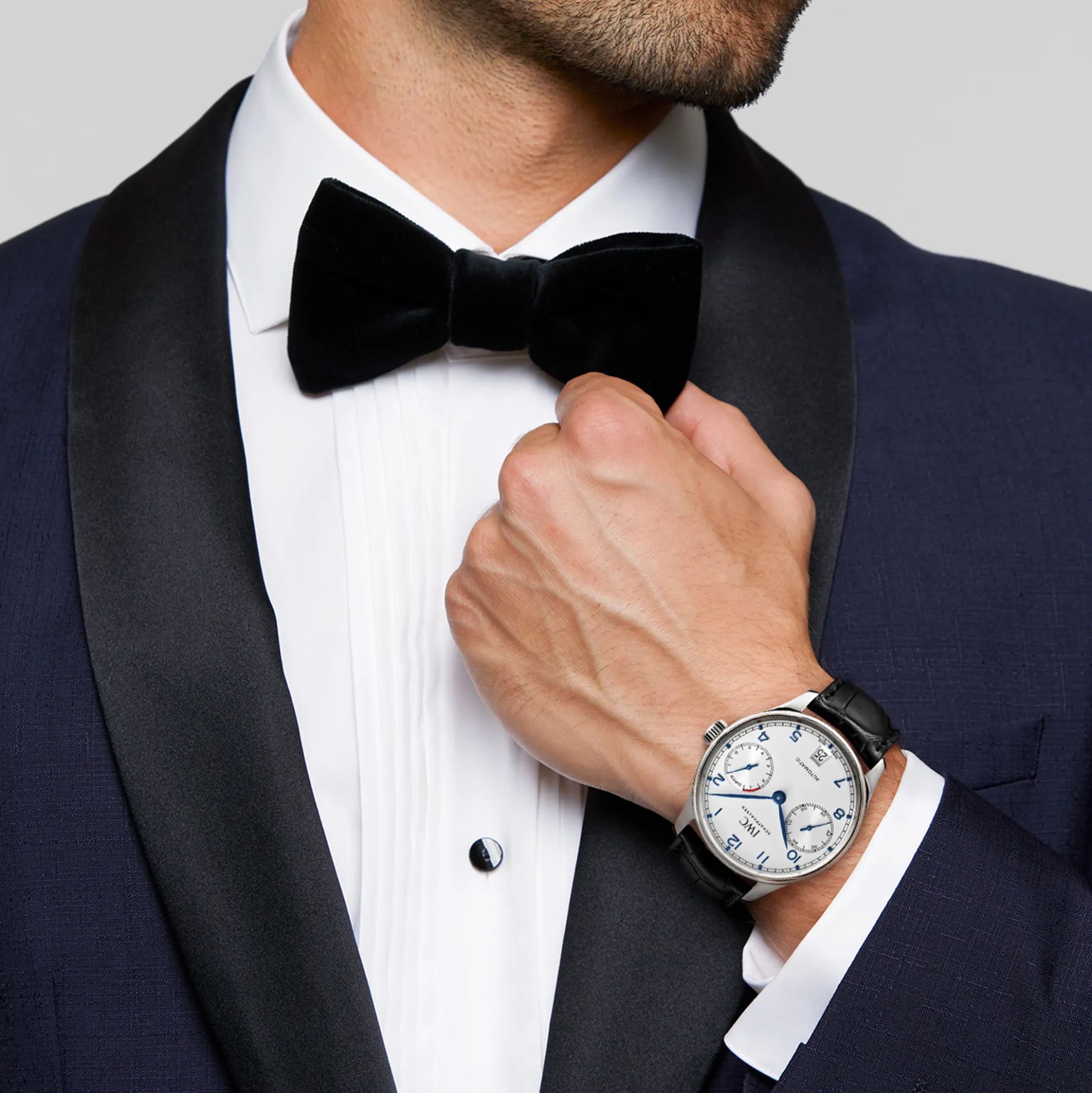 IWC Portugieser Automatic Silver Dial Watch, 42.3mm