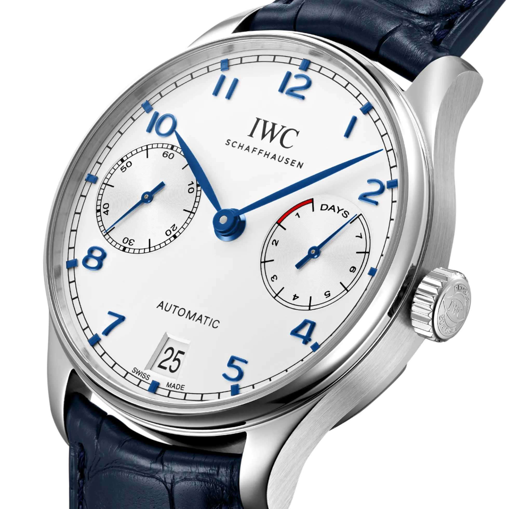 IWC Portugieser Automatic Silver Dial Watch, 42.3mm