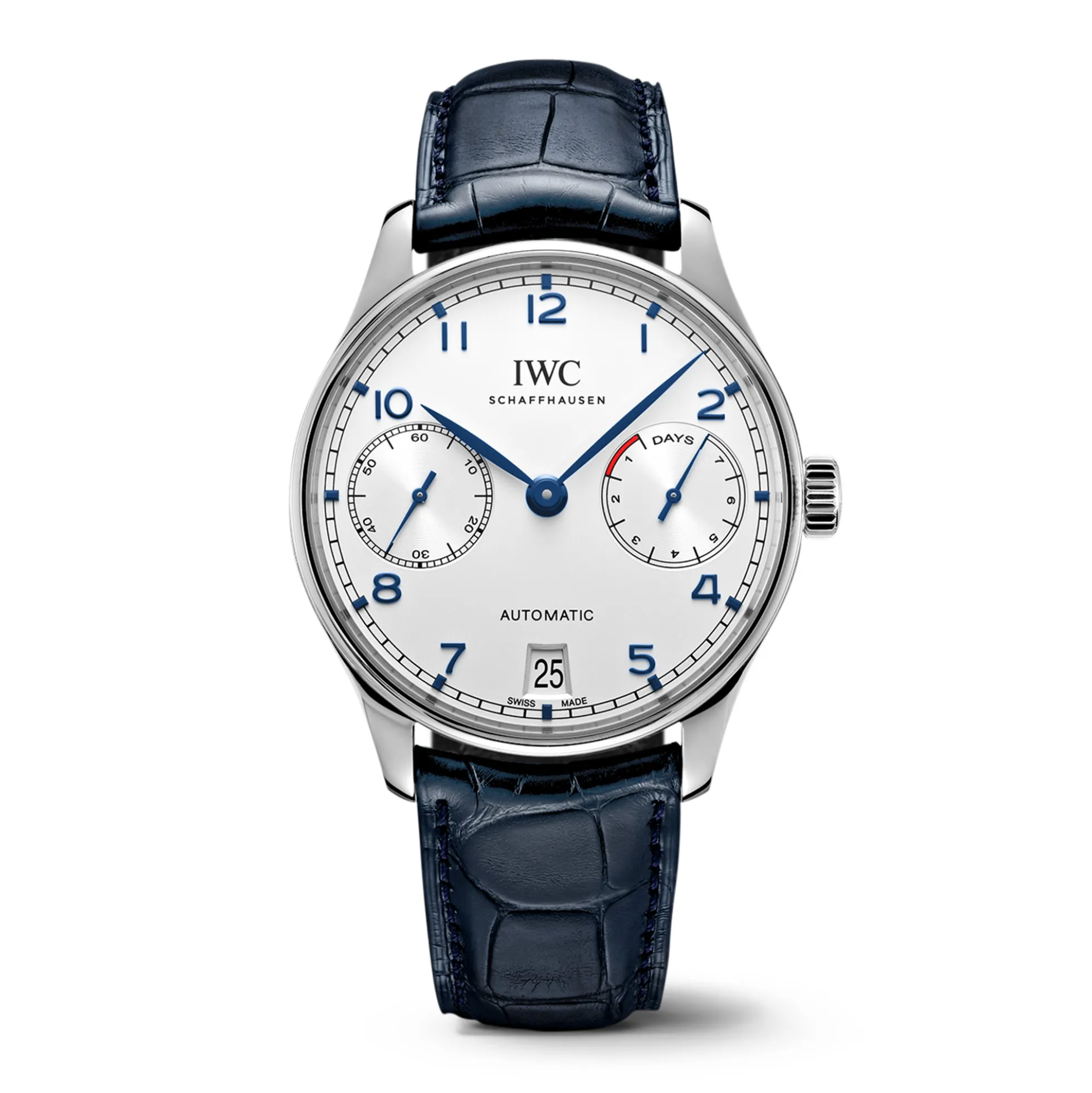 IWC Portugieser Automatic Silver Dial Watch, 42.3mm