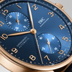 IWC Portugieser Chronograph Blue Dial Watch, 41mm