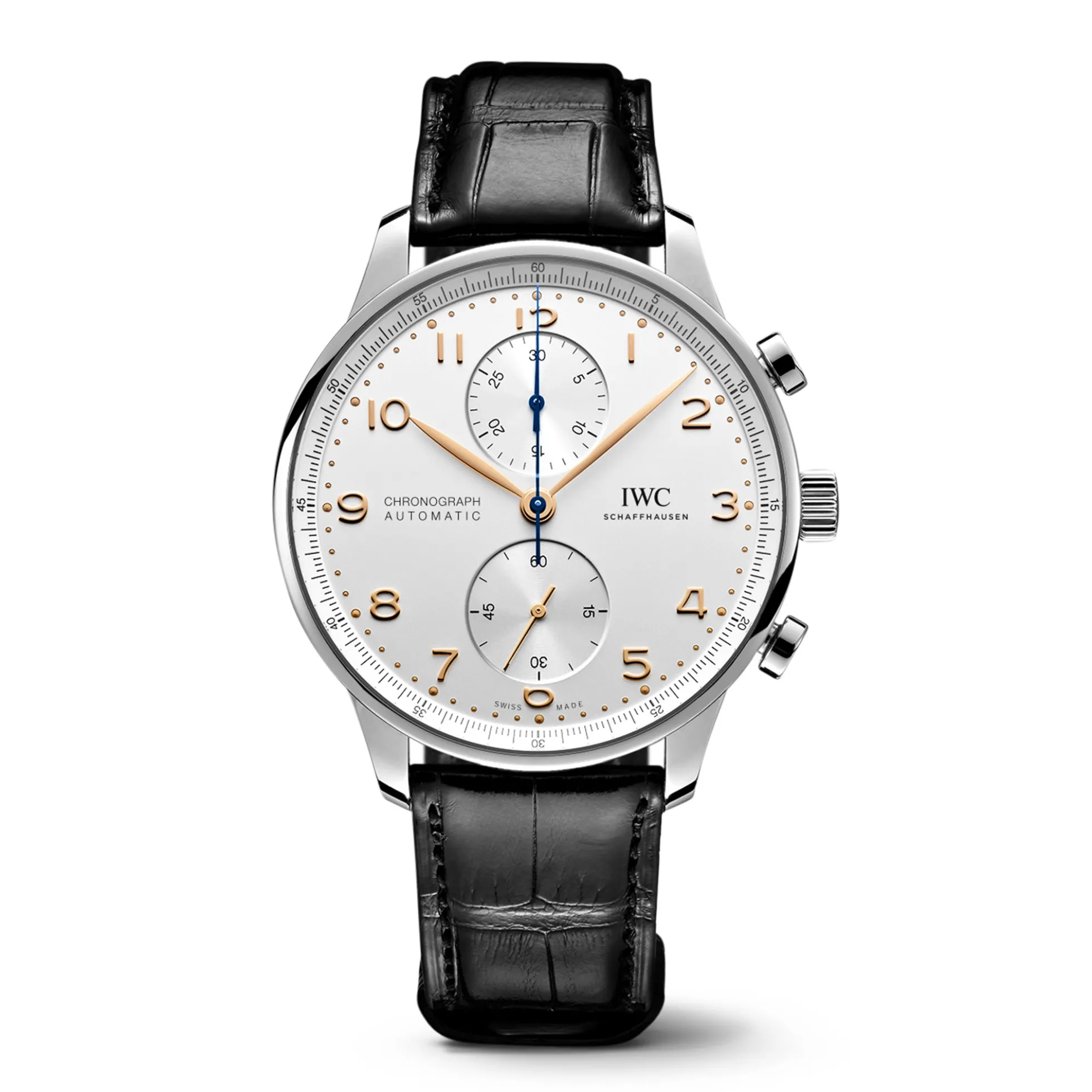 IWC Portugieser Chronograph Silver Dial Watch, 41mm