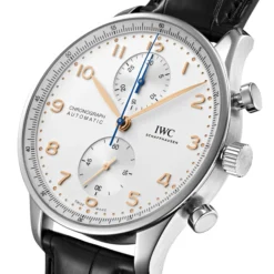 IWC Portugieser Chronograph Silver Dial Watch, 41mm