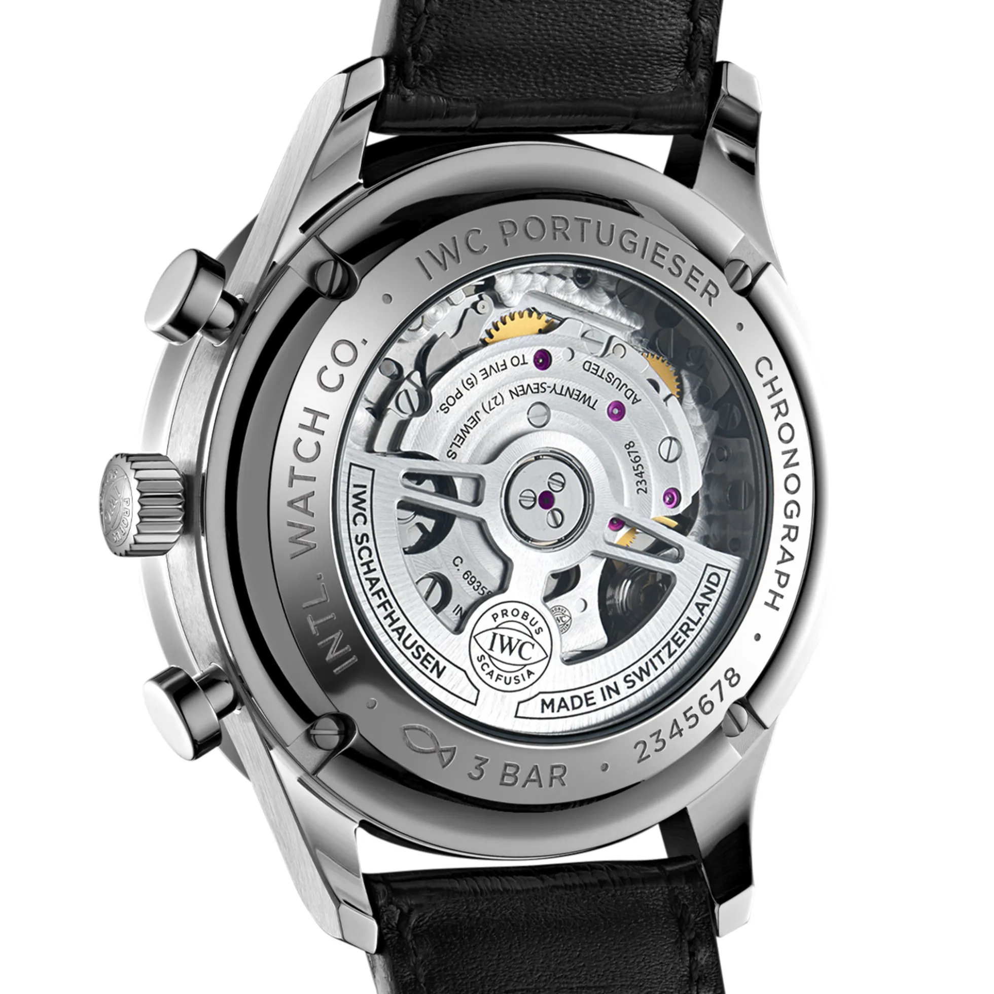 IWC Portugieser Chronograph Silver Dial Watch, 41mm