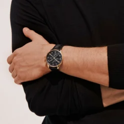 IWC Portugieser Chronograph Black Dial Watch, 41mm