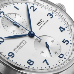 IWC Portugieser Chronograph Silver Dial Watch, 41mm