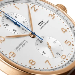 IWC Portugieser Chronograph Silver Dial Watch, 41mm