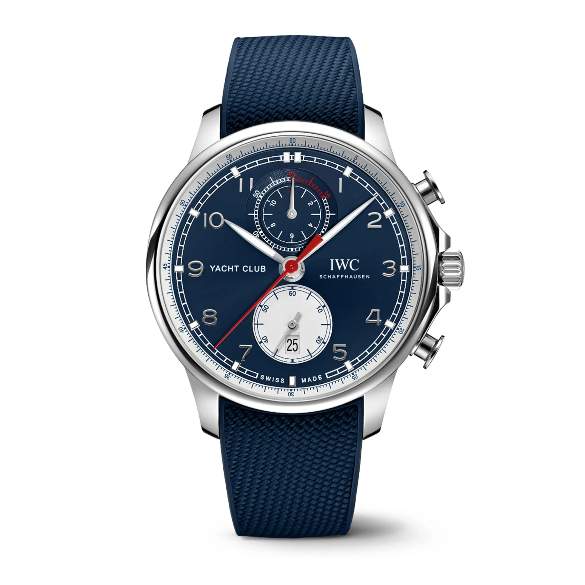 IWC Portugieser Yacht Club Chronograph Edition “Orlebar Brown” Blue Dial Watch, 44.6mm